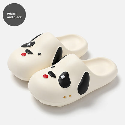 Paw Print Pup — Puppy Face Clog Slippers